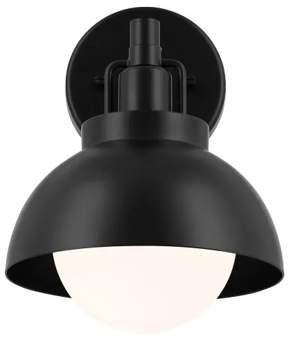 Lampă de perete Kichler KL-NIVA-1W-1P-BK NIVA 1xE27/40W/230V negru