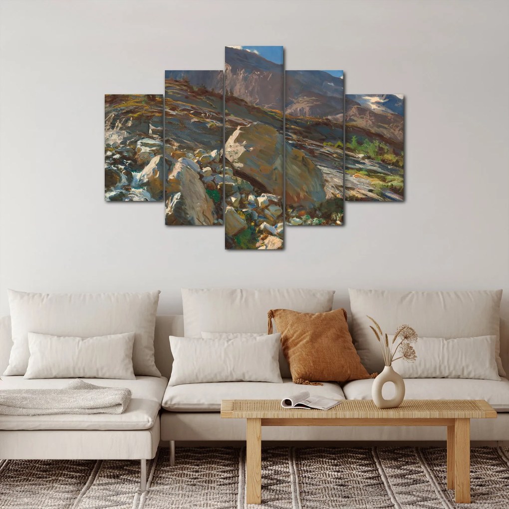 Tablou - John Singer Sargent, Simplon Pass, reproducere (150x105 cm)