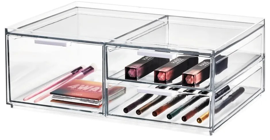 Organizator de baie pentru cosmetice din plastic reciclat – iDesign