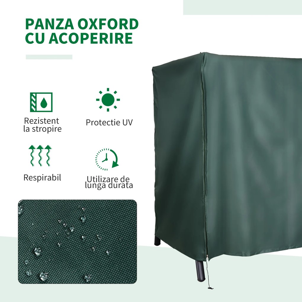 Outsunny Panza de Acoperire pentru Leagan din Tesut Oxford Impermeabil 205x124x164cm | Aosom Romania