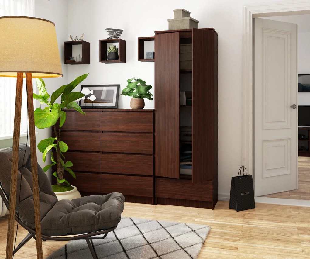 Dulap cu rafturi Renzo (wenge). 1068702