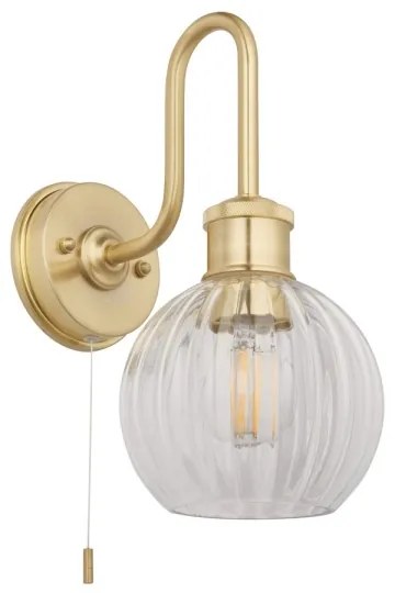 Aplică pentru baie Endon 95507 KENDALL 1xE27/10W/230V IP44 alamă