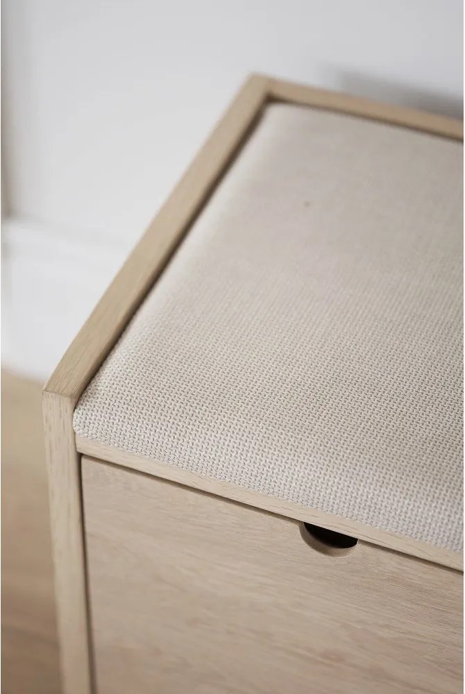 Bancă în culoare naturală Hillmond – Rowico