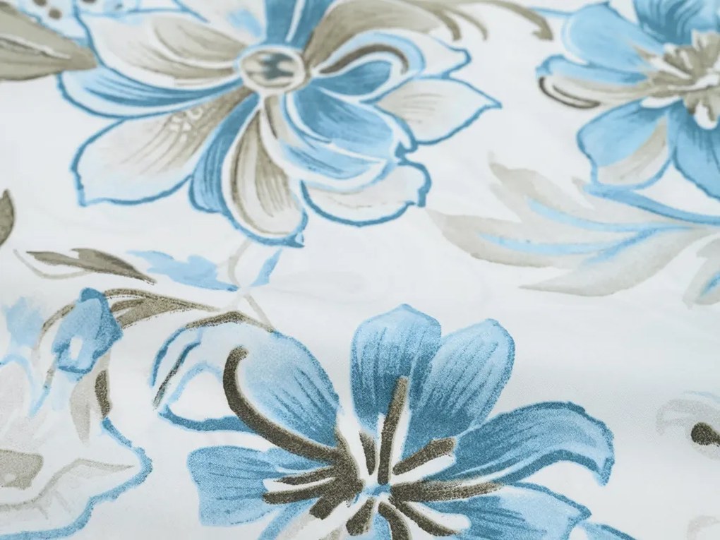 Lenjerie de pat din microfibra BLOSSORIA albă Dimensiune lenjerie de pat: 70 x 80 cm | 140 x 200 cm