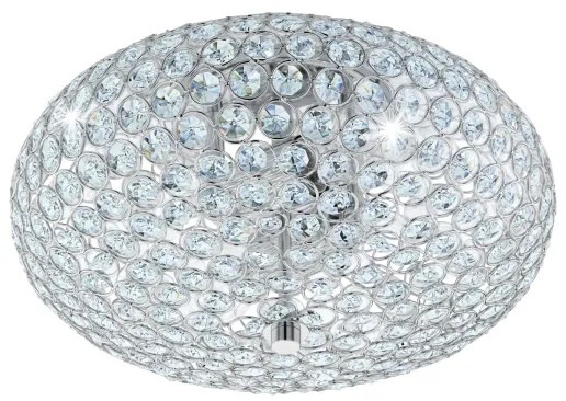 Plafonieră de cristal Eglo 95284 CLEMENTE 2xE27/60W/230V