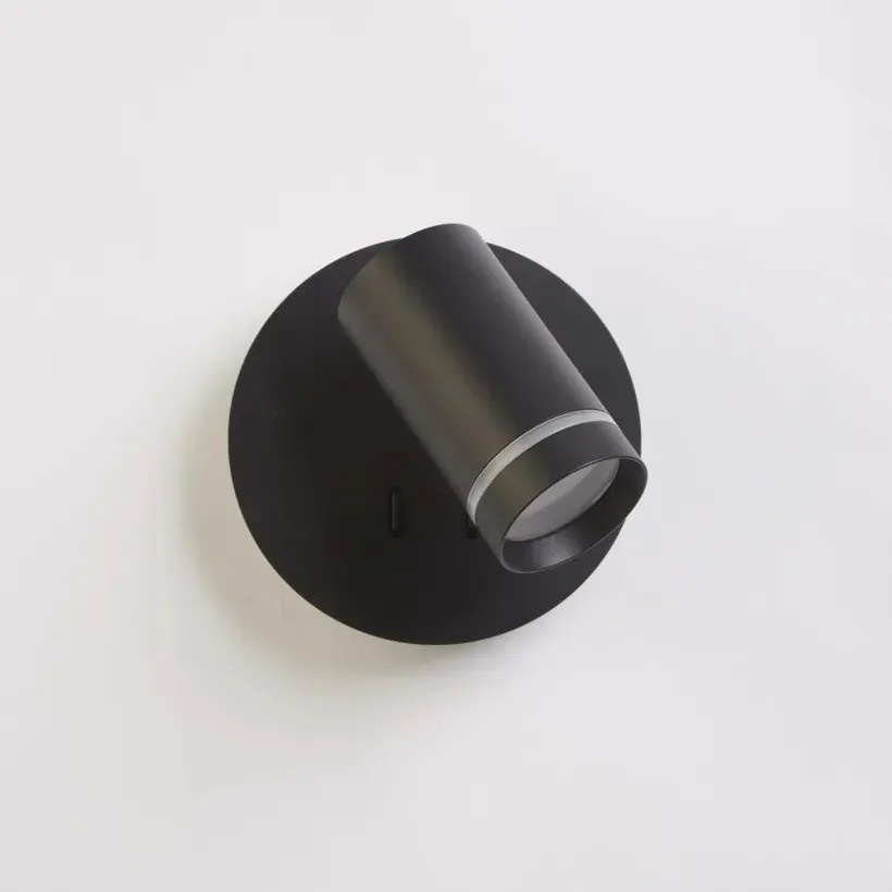 Aplica ambientala cu spot directionabil Laser, negru