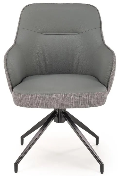 Scaun rotativ K527 gri/gri