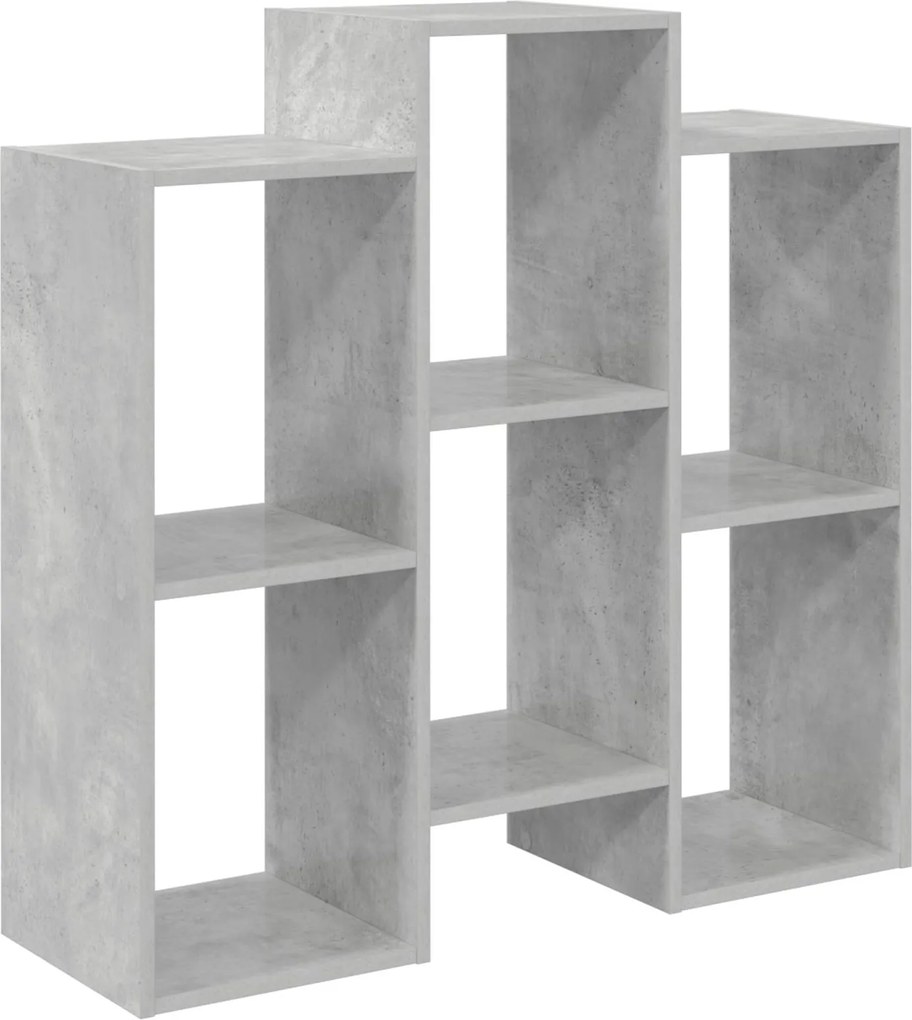 vidaXL Bufet Gri din beton 90 x 30 x 90 cm