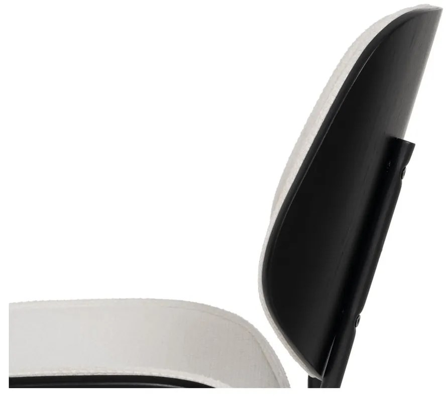 Scaune de dining albe 2 buc. Elio – Ixia