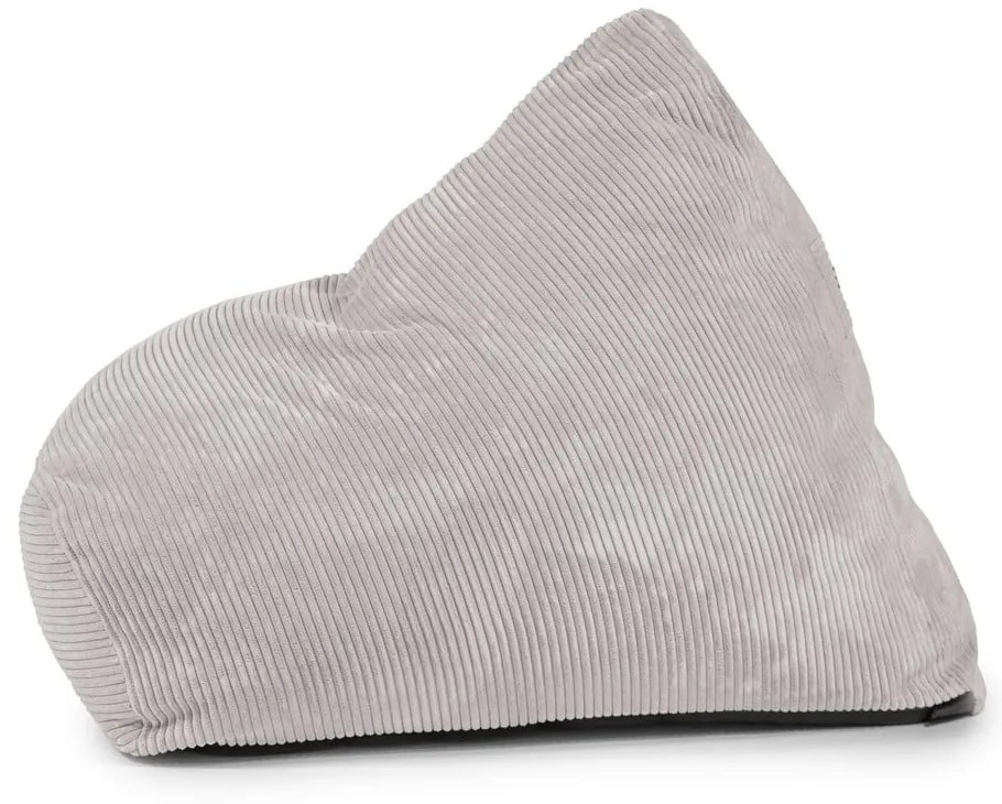 Fotoliu bean bag cărămiziu cu tapițerie din catifea reiată Snug 100 – SLOWDOWN