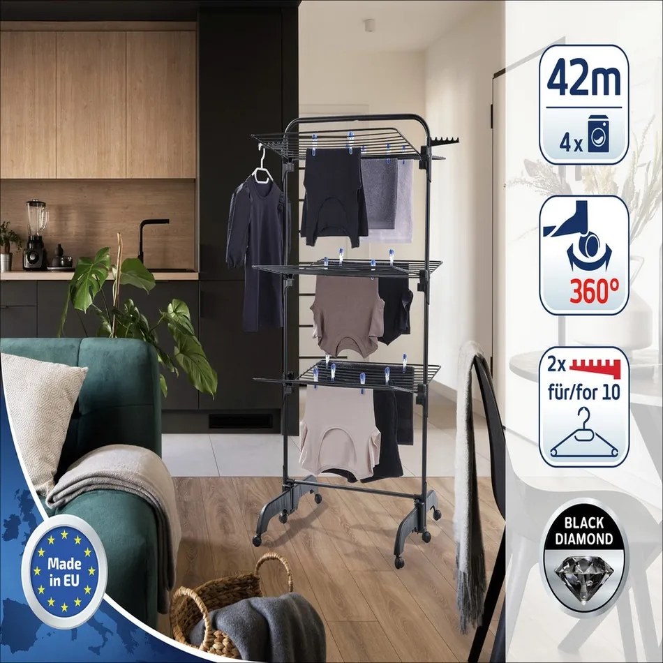 Leifheit Comfort Tower 420 BLACK