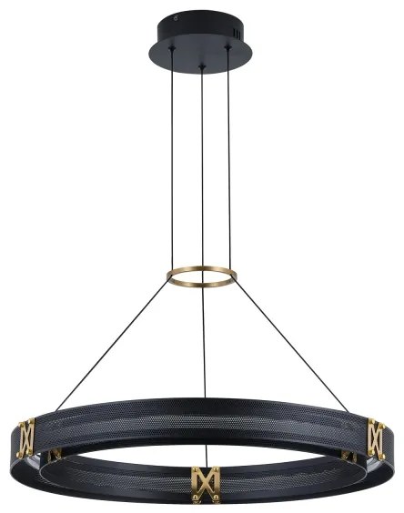 Lustră LED pe cablu LED/33W/230V 3000K 62x120 cm