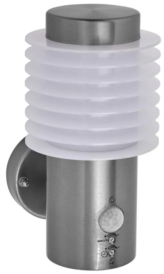 Aplică LED de exterior cu senzor Ledvance ENDURA LED/9,5W/230V IP44 crom