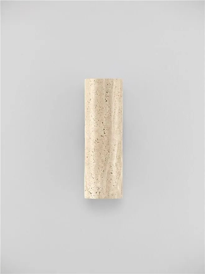 Aplica de perete din travertin natur Olvio