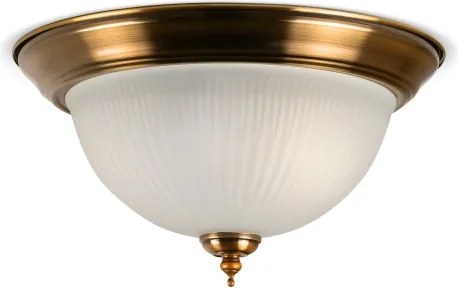 BRILAGI - Plafonieră FRESCO 2xE27/40W/230V Ø 28 cm alamă