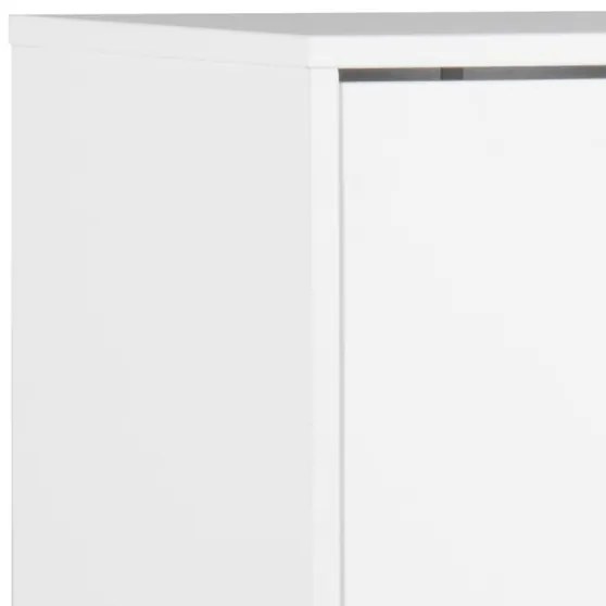 Pantofar cu 3 sertare CARLY alb