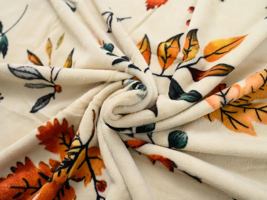 Lenjerie cocolino AUTUMNA crem Dimensiune lenjerie de pat: 70 x 90 cm | 140 x 220 cm