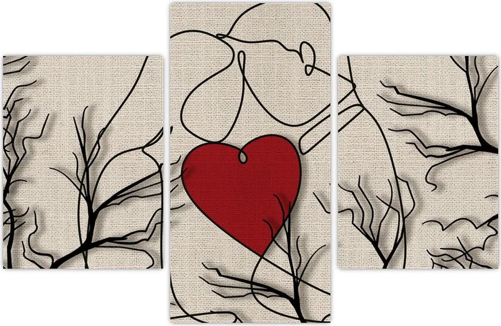 Tablou - Pereche îndrăgostită (90x60 cm)