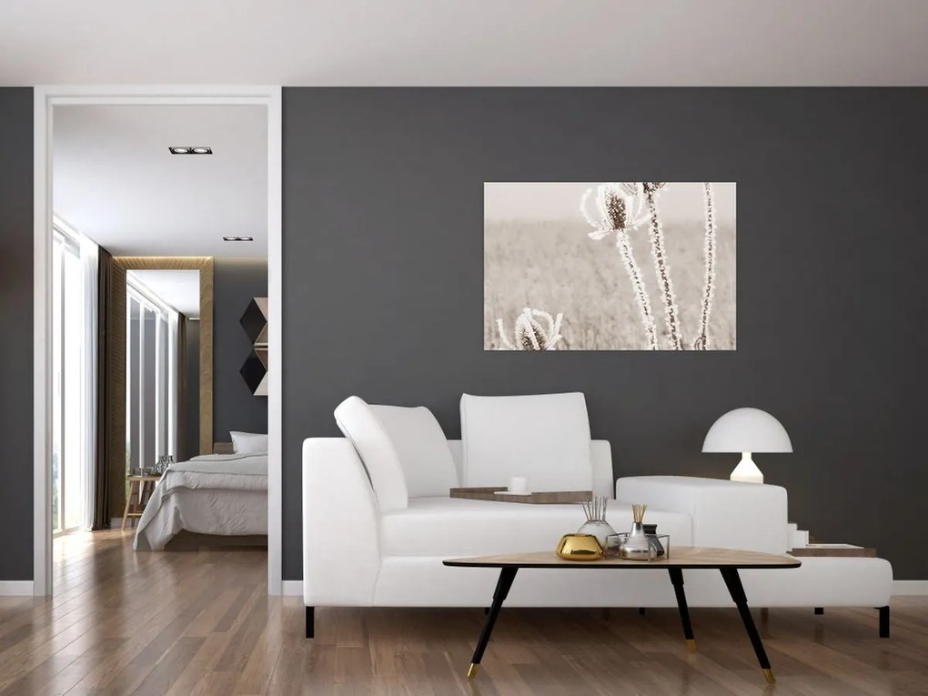 Tablou - Ciulinul în timpul iernii (90x60 cm)