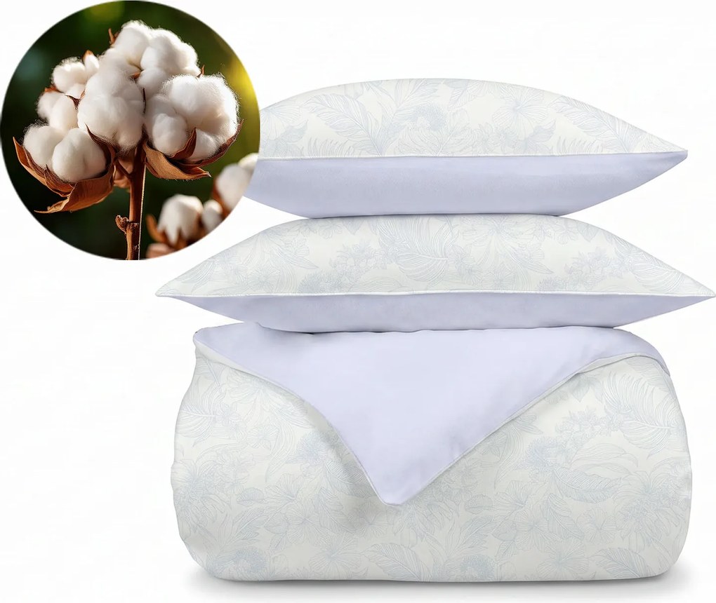 Set lenjerie de pat Dormeo Nature Motive violet