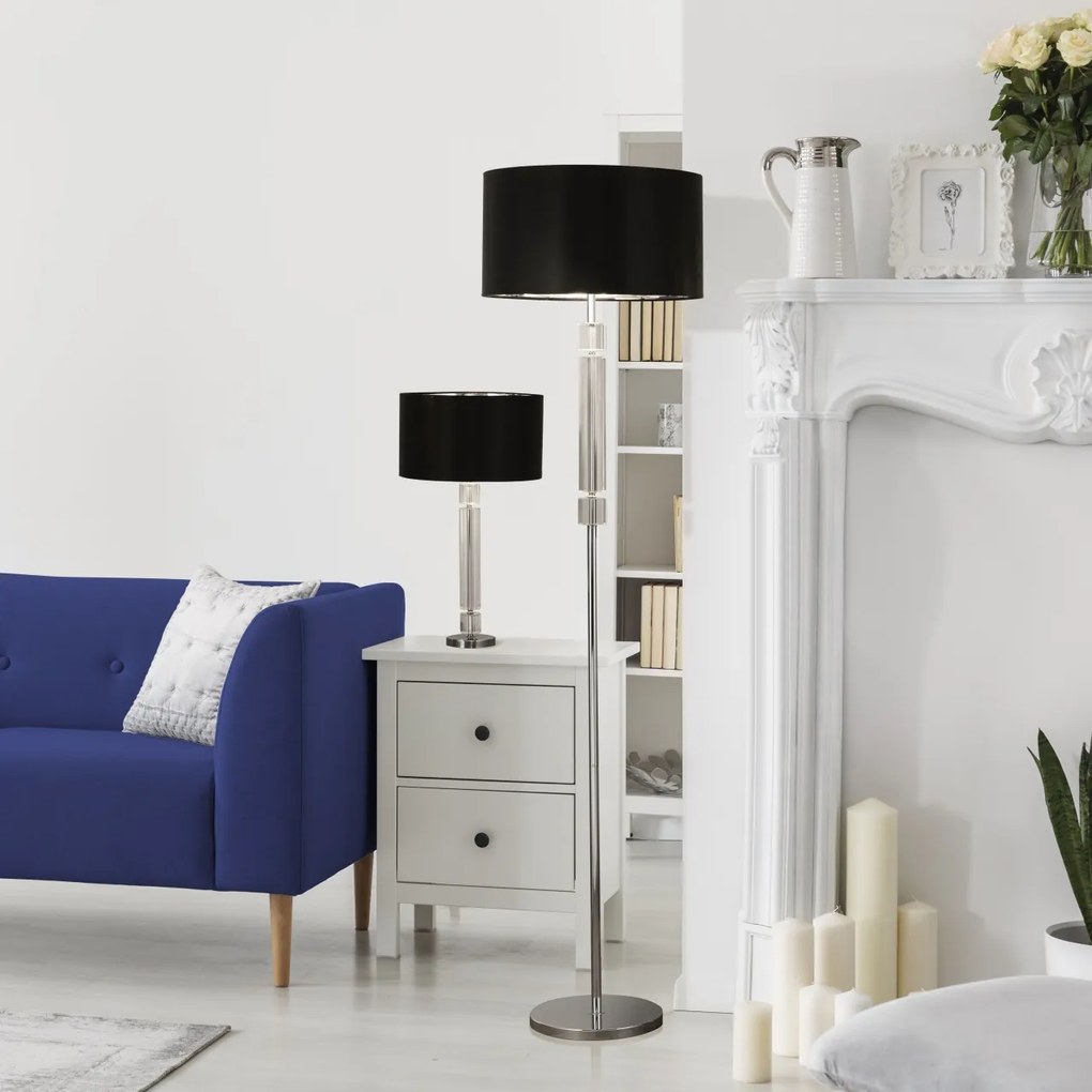 Lampadar, Lampa de podea Chrome/glass EU9389CC SRT