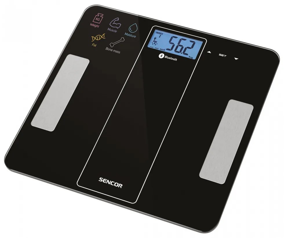 Sencor SBS 8000BK cântar personal fitness albastru
