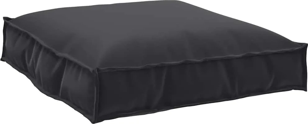 vidaXL Pernă Negru 70 x 70 x 12 cm Material Oxford