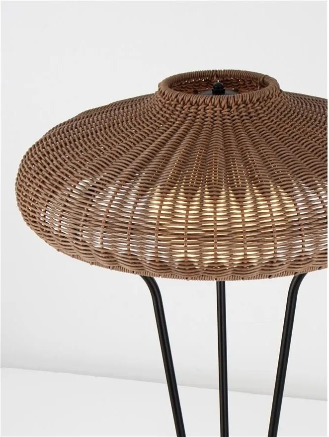 Lampa de podea boho style pentru terasa exterior IP54 SAMY