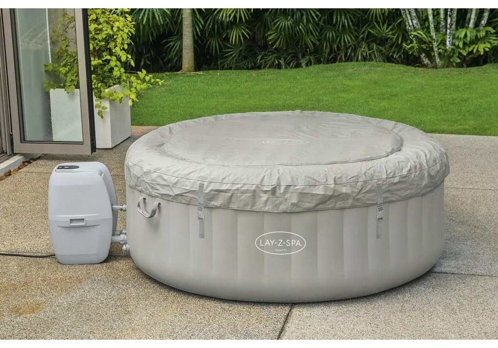 Bestway Piscină cu hidromasaj Lay-Z-Spa TahitiAirJet, 180 x 66 cm