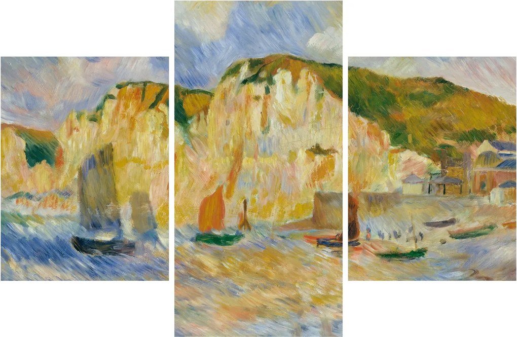 Tablou - Auguste Renoir, Sea and Cliffs, reproducere (90x60 cm)