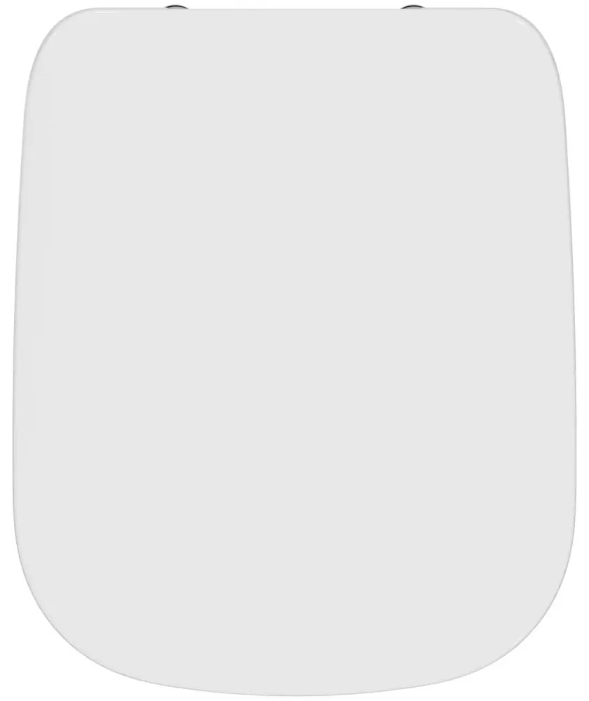 Capac WC, softclose, alb