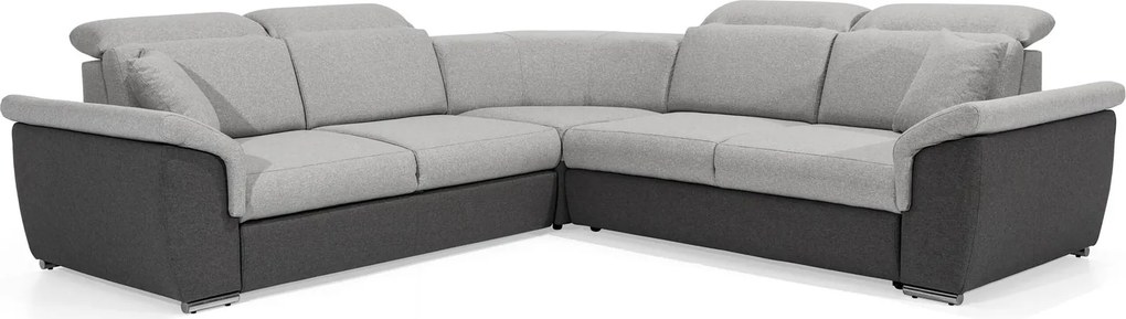 Colțar lemn masiv Extensibil Felis Depozitare 268x268cm Personalizabil - Sawana 21 + Sawana 05