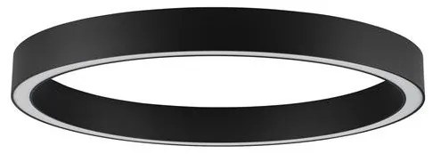 Lustra/Plafoniera LED design slim circular STING Black 80cm