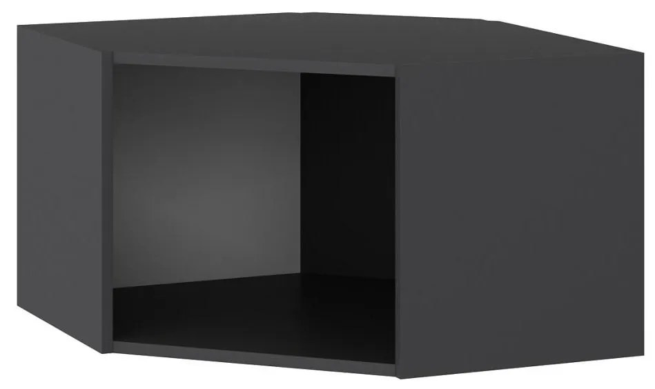 Raft de perete, de colț Bubose 5 (antracit + dore) . 1095732