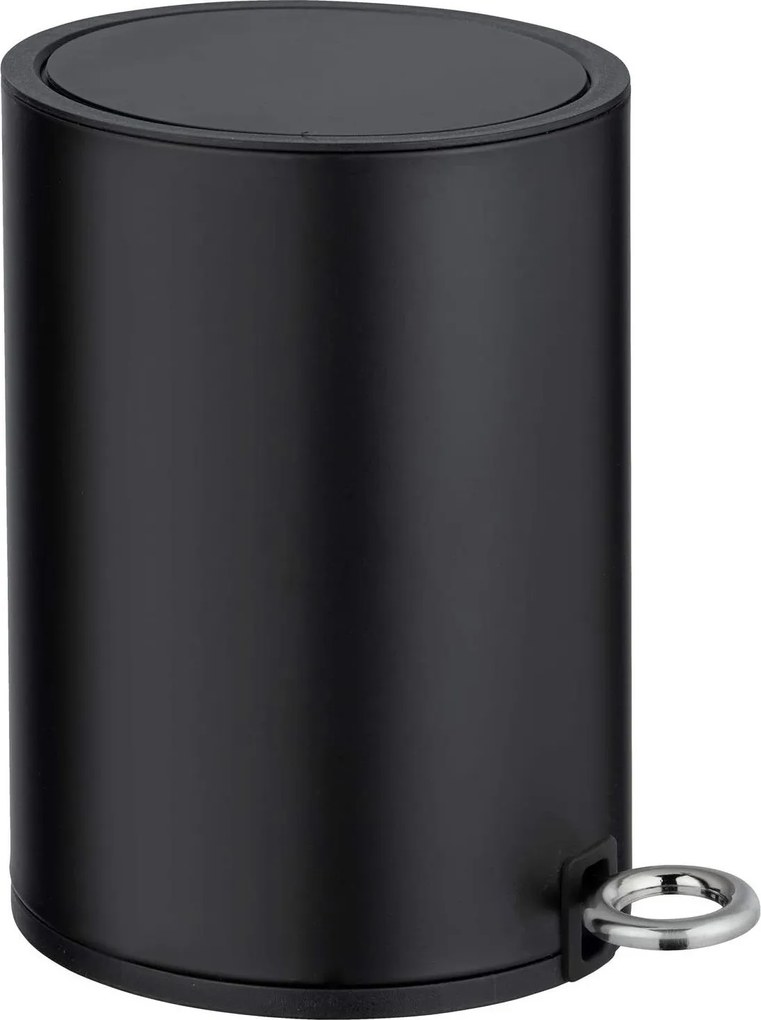 Cos pentru baie cu pedala MONZA, negru, Wenko