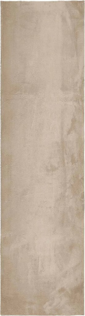 vidaXL Covoare de zonă HUARTE Nisipiu 400 x 80 cm Poliester