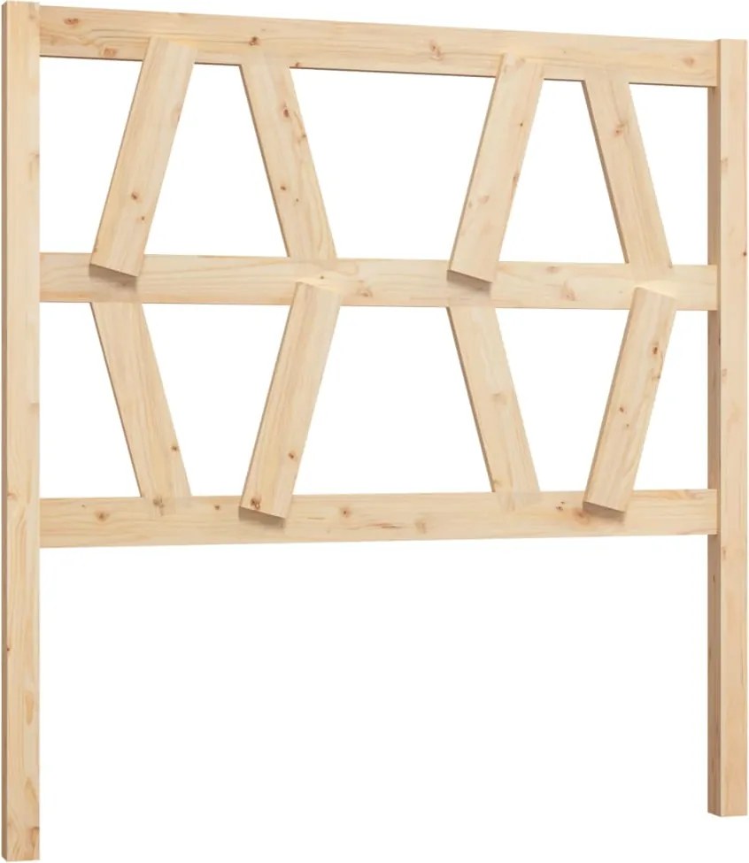 vidaXL Tăblie de pat, 96x4x100 cm, lemn masiv de pin