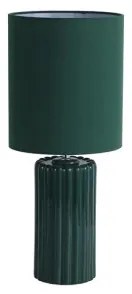 Searchlight EU22353GR - Lampă de masă GROOVE 1xE14/60W/230V verde
