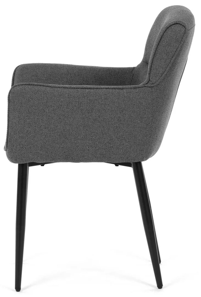 Set de scaune de sufragerie DCH-J2159 GREY2, 2buc.