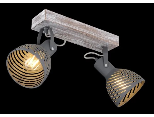 Spot MORI 2xE27/40W/230V Globo 54661-2