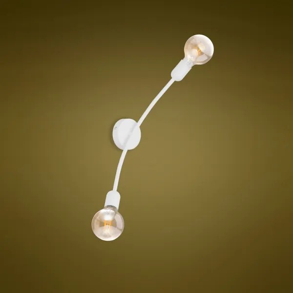 Aplică HELIX 2xE27/60W/230V albă