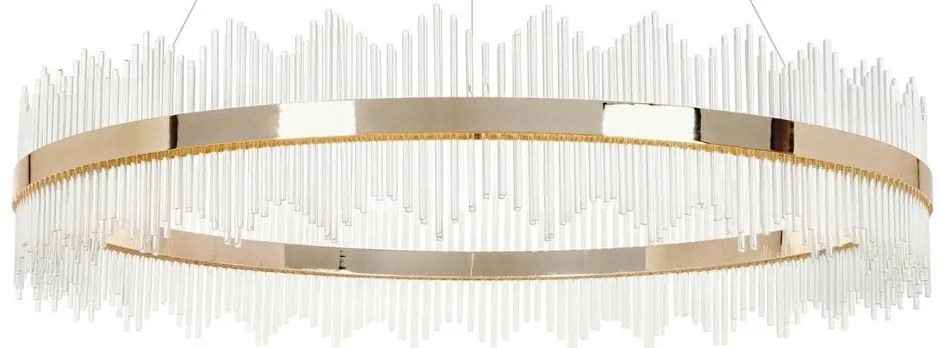 Lustra suspendata LED Imperial 120cm auriu