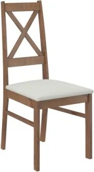 Scaun tapitat, din lemn, K67, ADRK Furniture (Culoare: Stejar Lefkas)