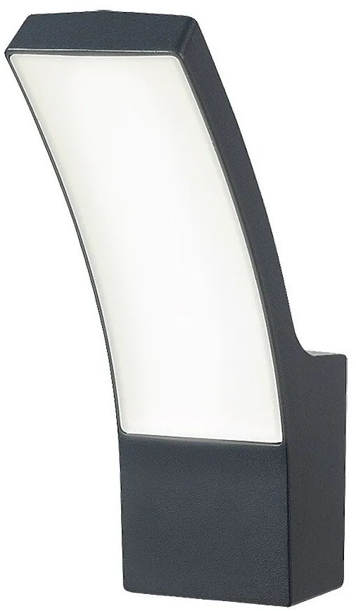Aplica LED pentru iluminat exterior IP44 Palanga antracit, alb