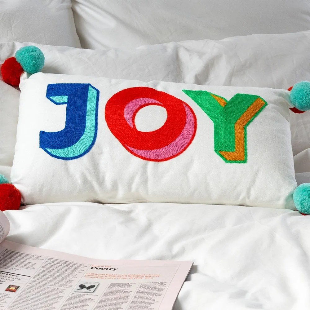 Pernă pentru copii din amestec de bumbac 50x33 cm Joy – Rex London