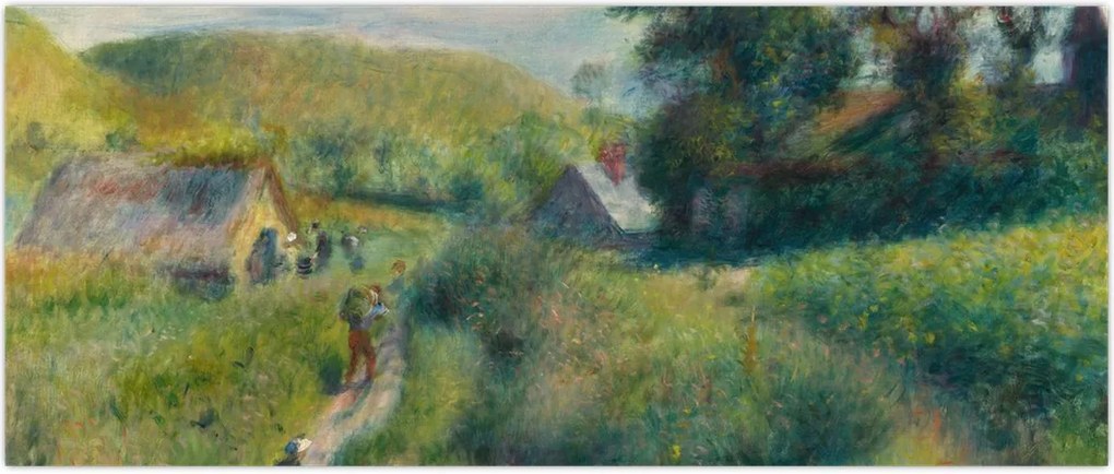 Tablou - Auguste Renoir, The Mussel Harvest, reproducere (120x50 cm)