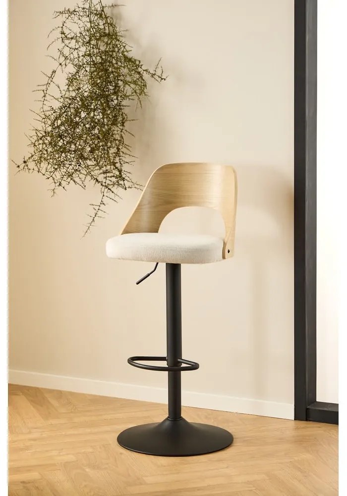 Scaune de bar cu înălțime ajustabilă 2 buc. (înălțime șezut 84 cm) Lucy – Actona