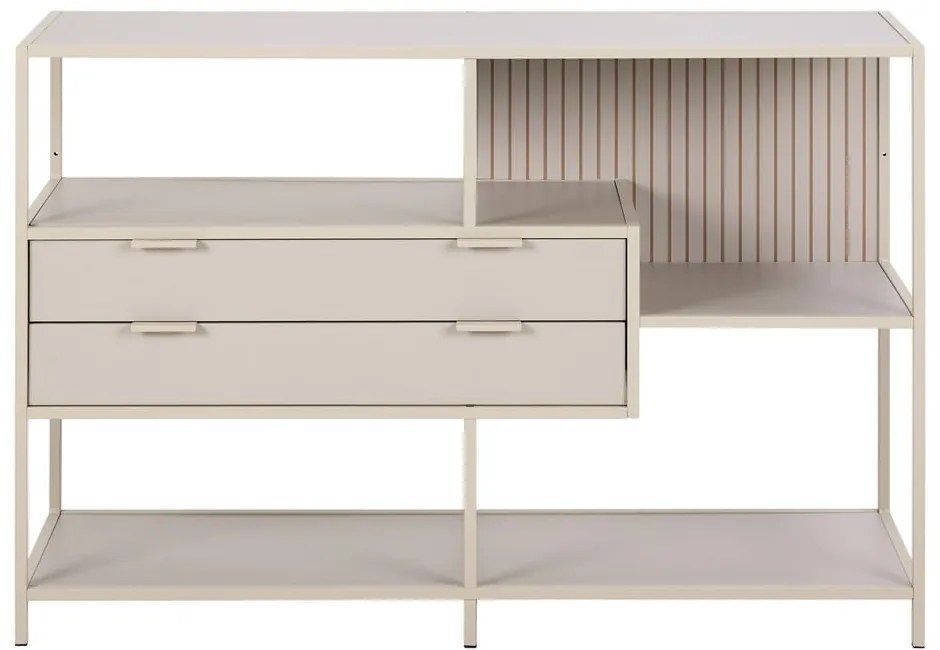 Bibliotecă gri 114x78x35 cm Seaford – Actona