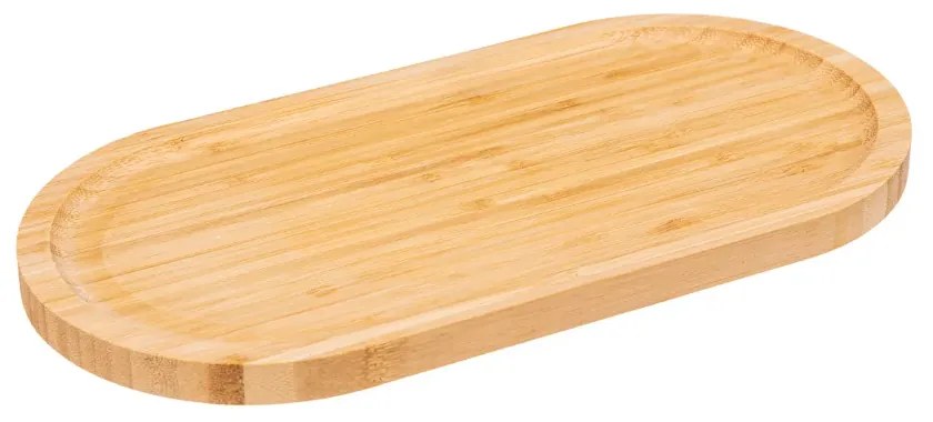 Platou oval bambus, 30 x 15 x H 1.5 cm