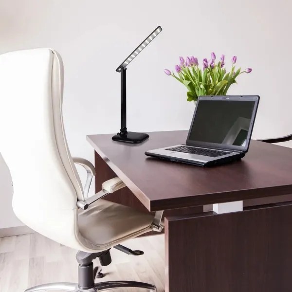 Lampă de masă LED dimabilă tactilă JOWI LED/9W/230V neagră